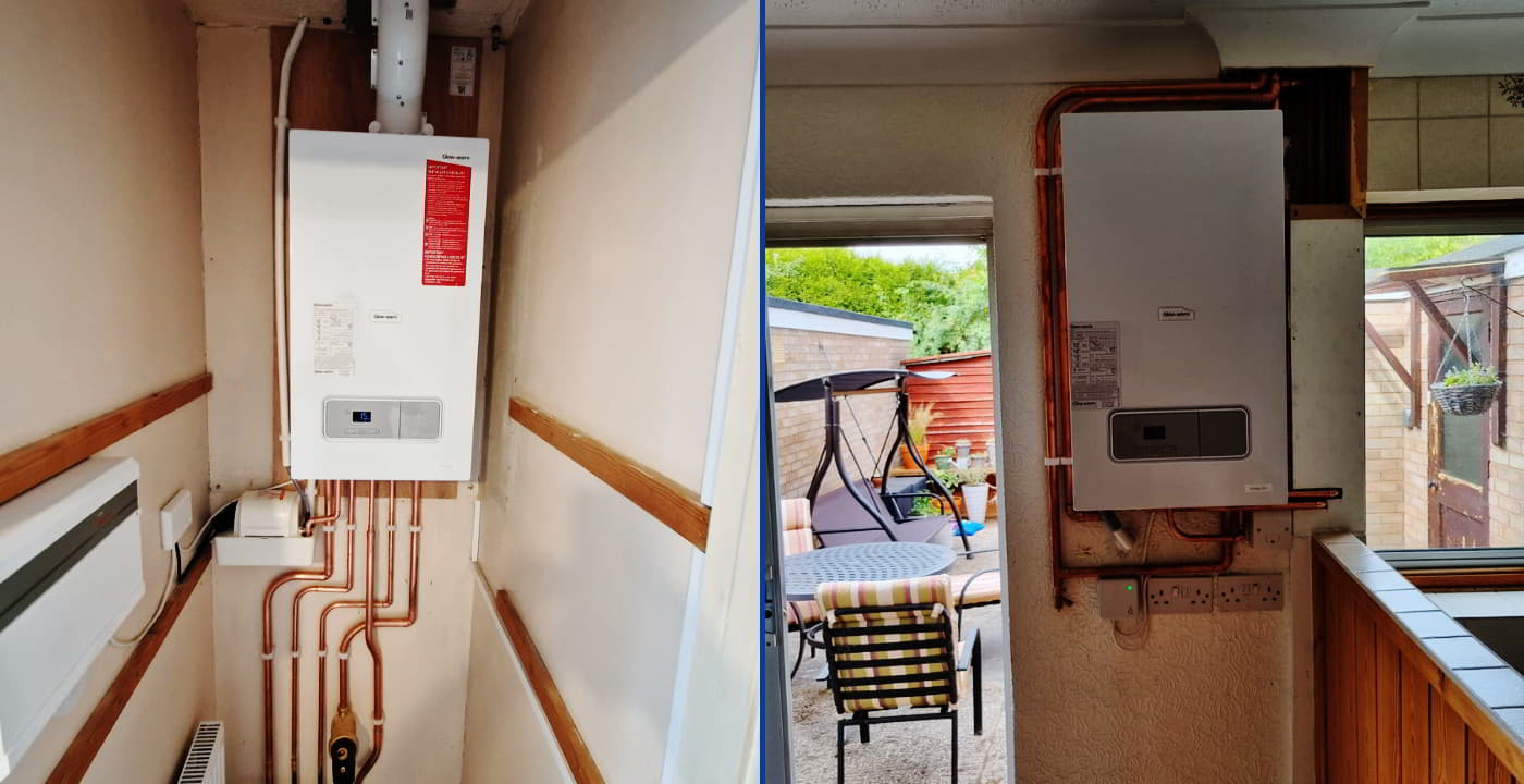places best to install boiler