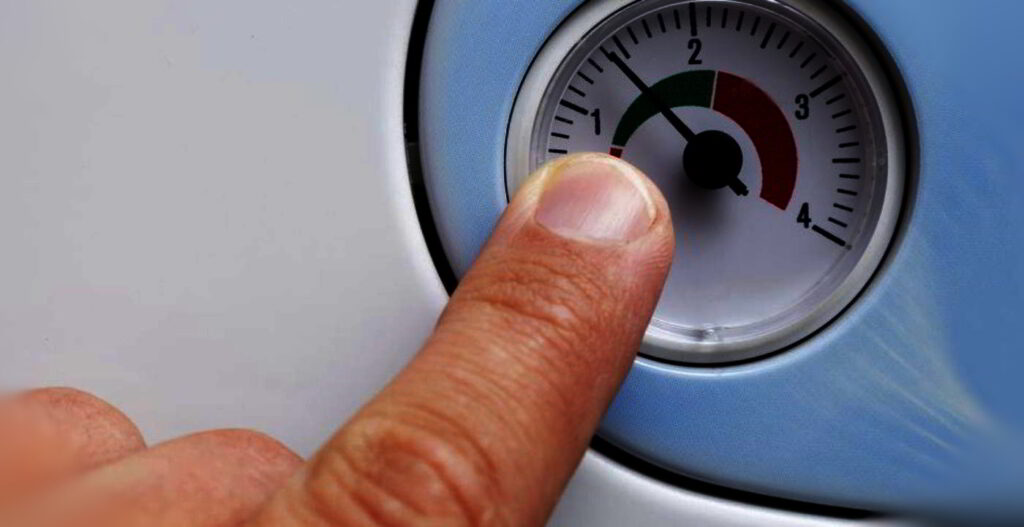 how to check boiler pressure