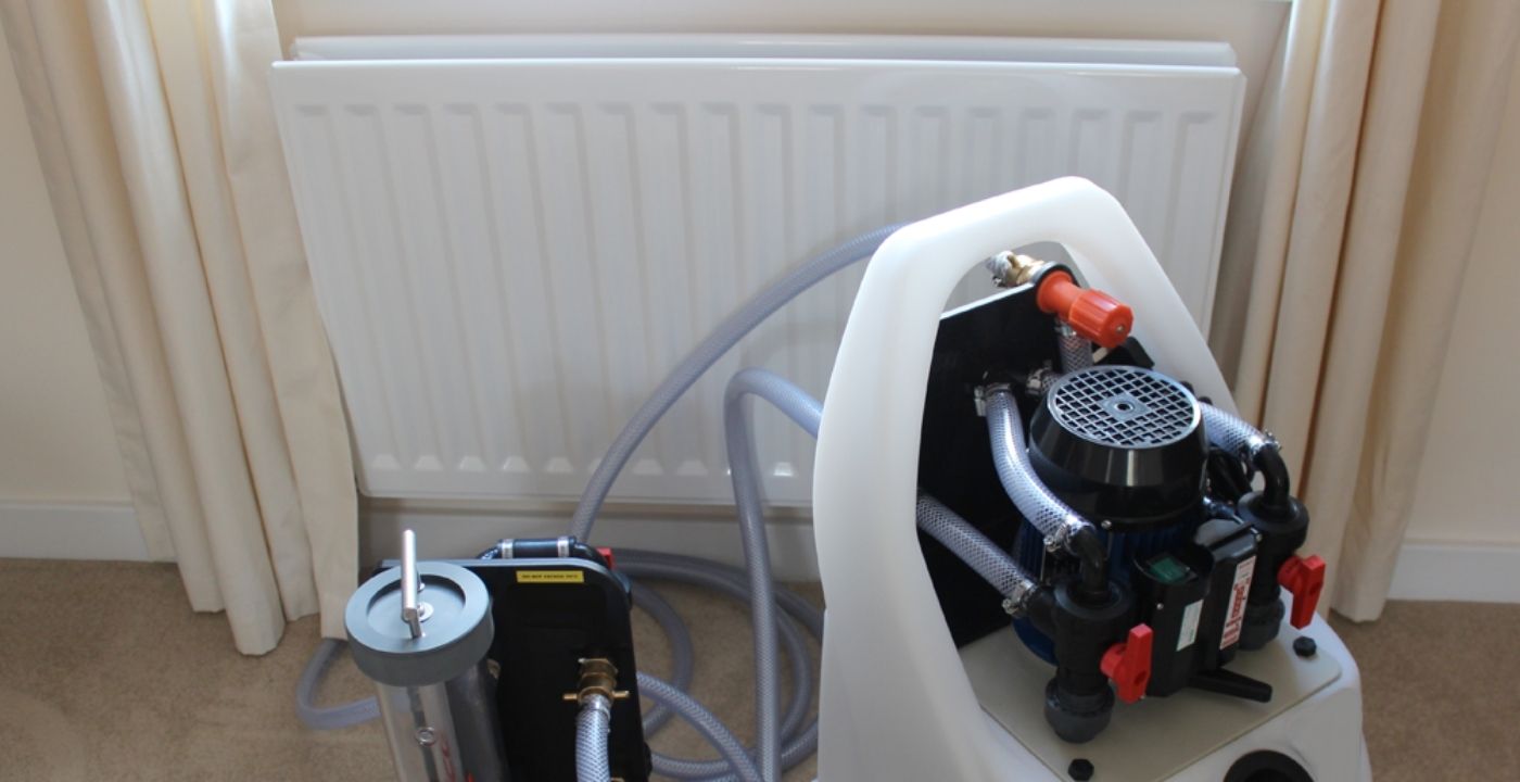 power flush in central heating