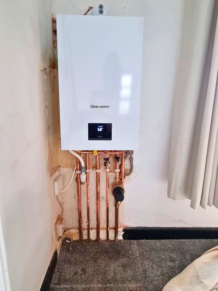 installation of a Glow-worm boiler